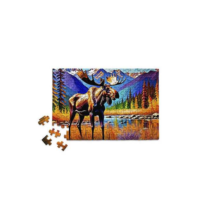 A Colorful Moose 150 Piece Mini Jigsaw Puzzle Micro Puzzles - for just $10.99! 