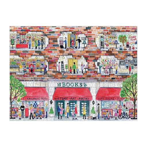 A Day at the Bookstore 1000 Piece Jigsaw Puzzle Galison - for just $19.99! 