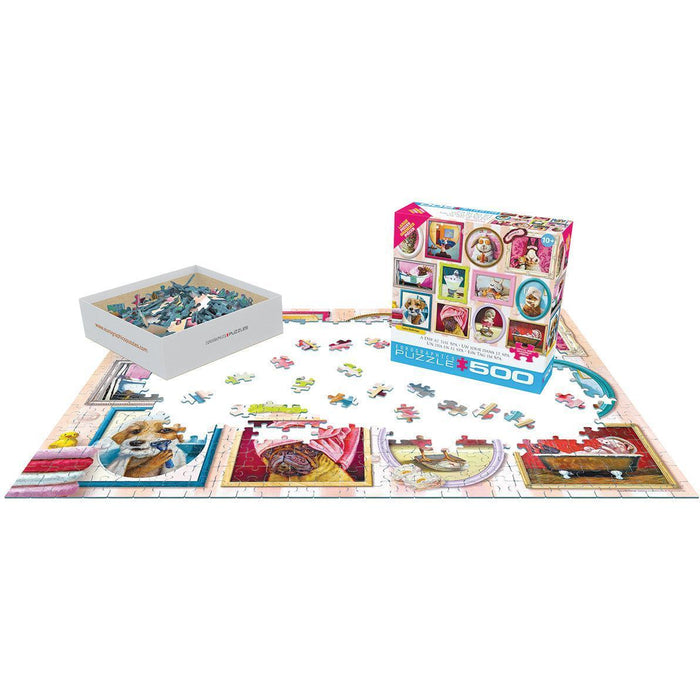 A Day at the Spa 500 Piece Jigsaw Puzzle Eurographics - for just $17.99! 