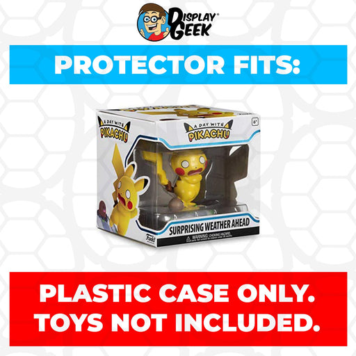 Pop Protector for Surprising Weather Ahead Funko A Day with Pikachu - Just $9.99! Shop now at Retro Gaming of Denver