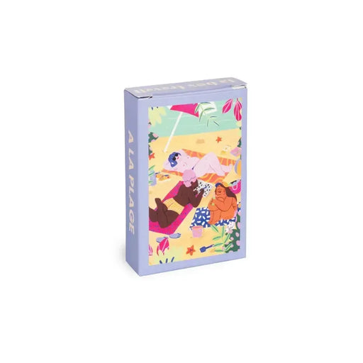 A La Plage (At the Beach) 99 Piece Mini Jigsaw Puzzle Trevell - for just $11.99! 