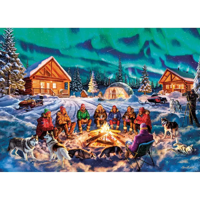 A Night if Northern Lights 1000 Piece Jigsaw Puzzle Gibsons - for just $24.99! 