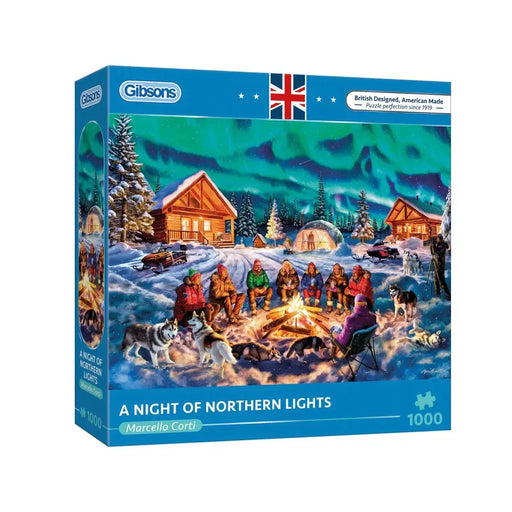 A Night if Northern Lights 1000 Piece Jigsaw Puzzle Gibsons - for just $24.99! 
