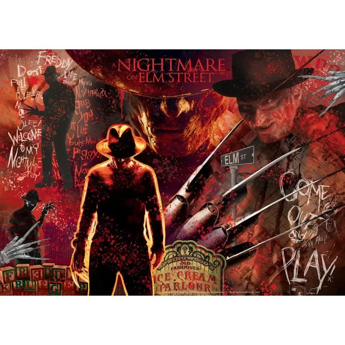 A Nightmare on Elm St Freddy Krueger 500 Piece Jigsaw Puzzle MasterPieces - for just $16.99! 