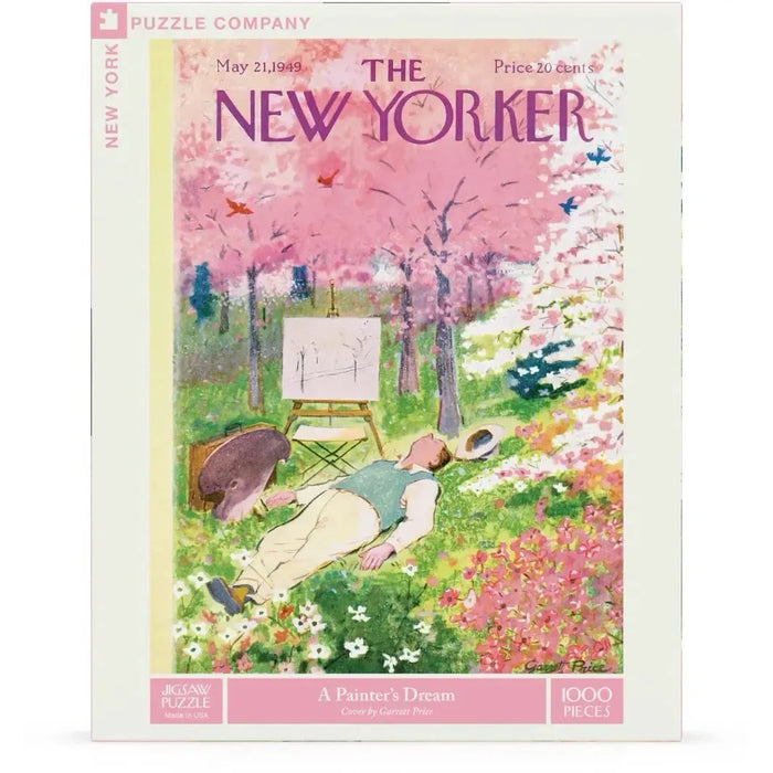 A Painter's Dream The New Yorker 1000 Piece Jigsaw Puzzle NYPC - for just $28.99! 
