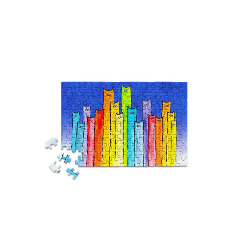 A Pride of Cats 150 Piece Mini Jigsaw Puzzle Micro Puzzles - for just $10.99! 