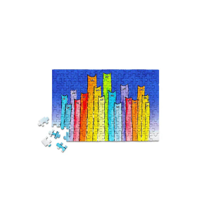 A Pride of Cats 150 Piece Mini Jigsaw Puzzle Micro Puzzles - for just $10.99! 