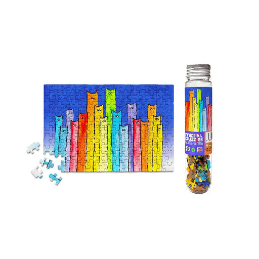 A Pride of Cats 150 Piece Mini Jigsaw Puzzle Micro Puzzles - for just $10.99! 