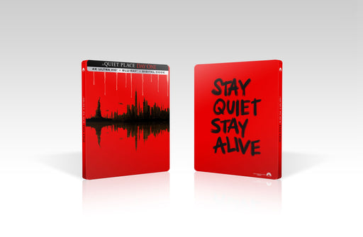 A Quiet Place: Day One - Steelbook [4K Ultra HD + Blu-ray + Digital] - for just $46.99! 