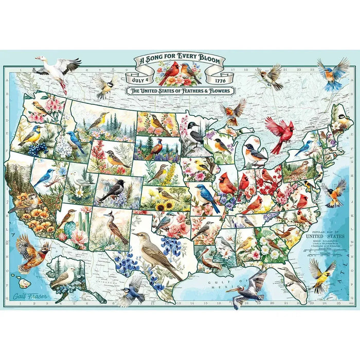A Song for Every Bloom 300 Piece Jigsaw Puzzle Eurographics - for just $17.99! 