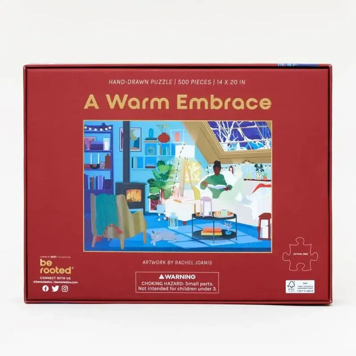 A Warm Embrace 500 Piece Soft Touch Jigsaw Puzzle Be Rooted - for just $29.99! 