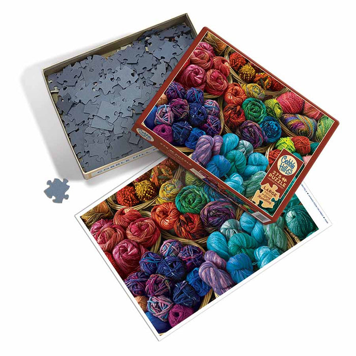 A Yen for Yarn 275 Large Piece Jigsaw Puzzle Cobble Hill - for just $17.99! 