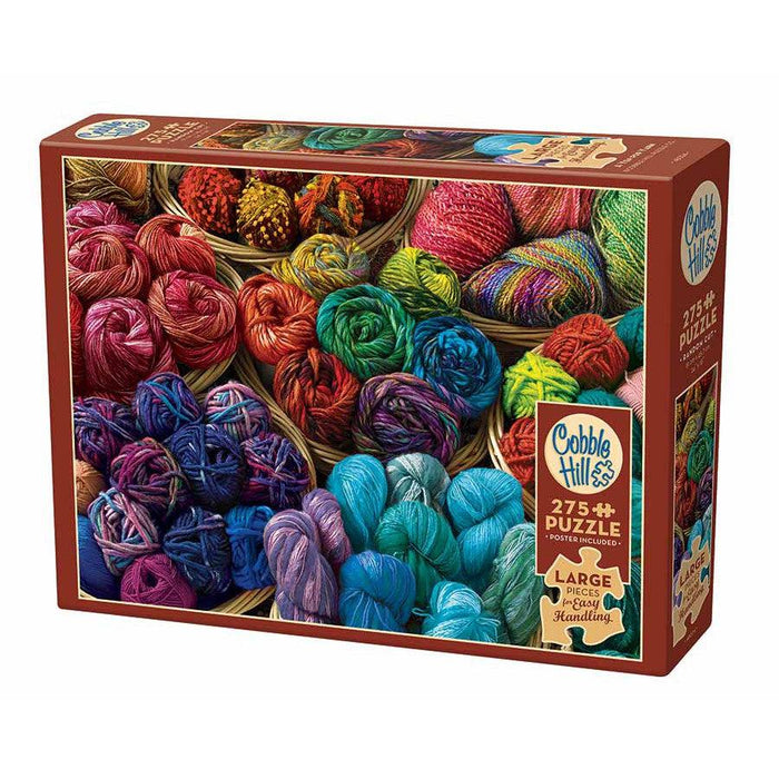 A Yen for Yarn 275 Large Piece Jigsaw Puzzle Cobble Hill - for just $17.99! 