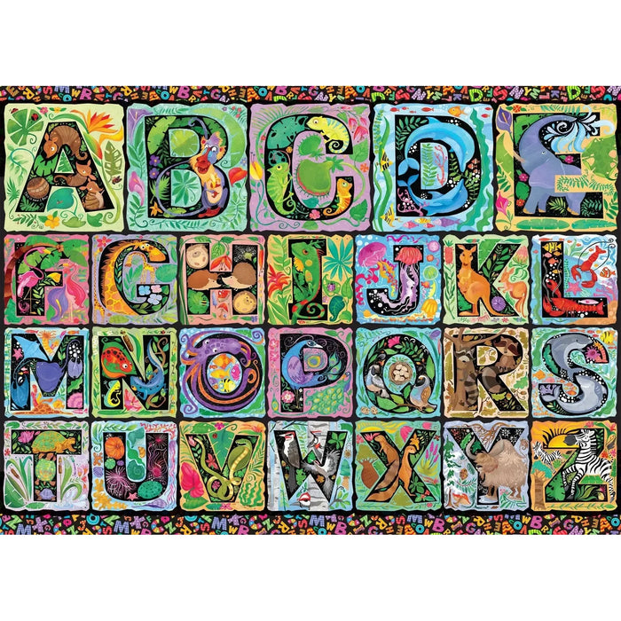 A to Z 500 Piece Jigsaw Puzzle Cobble Hill - for just $17.99! 