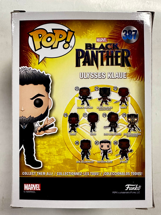 Andy Serkis Signed Marvel Ulysses Klaue 2018 Vaulted Funko Pop! #387 JSA COA - for just $90! 