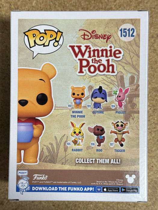Funko Pop! Disney Winnie the Pooh With Honey Pot #1512 Winnie The Pooh 2024 - for just $13! 