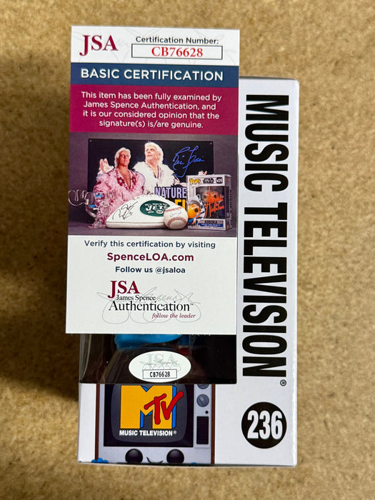 Musician Scooter Ward Of Cold (Band) Signed 2024 MTV Funko Pop #236 With JSA COA - for just $130! 
