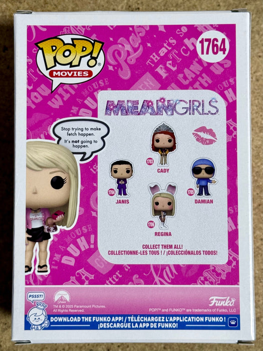 Funko Pop! Movies Regina George (Fetch Word Bubble) #1764 Mean Girls 2025 - for just $13! 