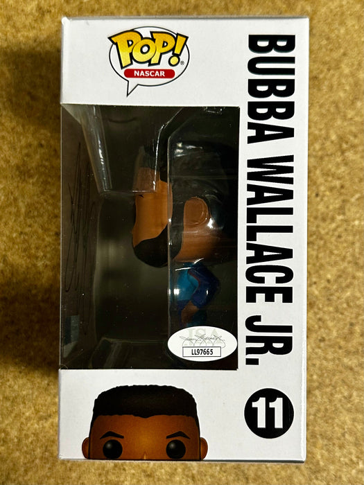 Funko Pop! NASCAR Driver Bubba Wallace Jr. #11 With JSA COA Petty Racing - for just $90! 