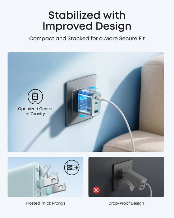 Anker Nano Charger (70W, 3 Ports) - for just $49.99! 