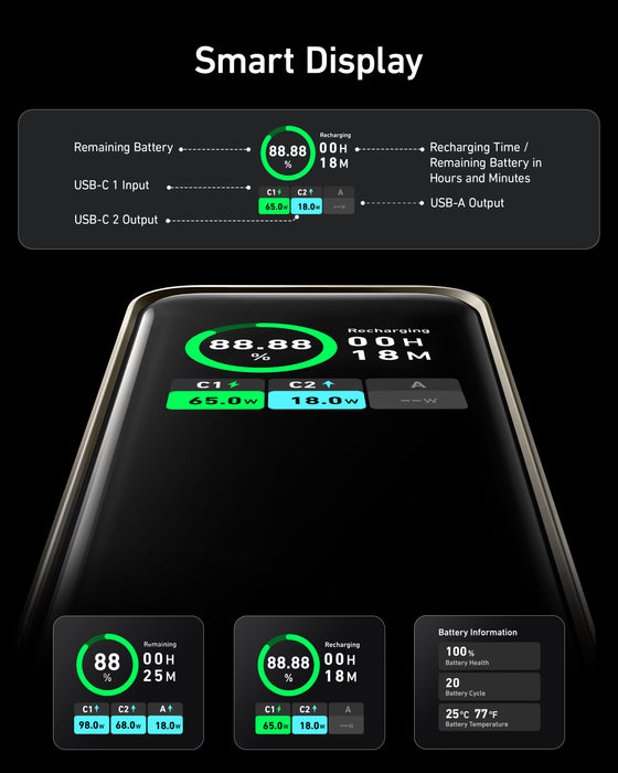 Anker Prime Power Bank (20K, 200W) - for just $129.99! 