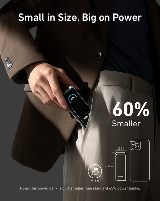 Anker Prime Power Bank (9.6K, 65W, Fusion) - for just $89.99! 