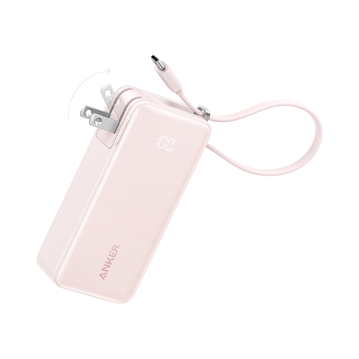 Anker Power Bank (10K, Fusion, Built-In Cable) - for just $44.99! 