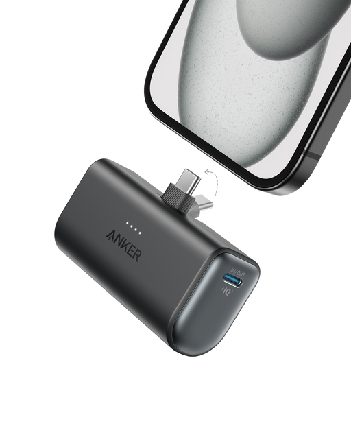 Anker Nano Power Bank (22.5W, Built-In USB-C Connector) - for just $23.99! 
