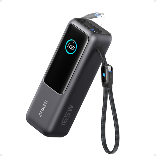 Anker Laptop Power Bank (25K, 165W, Built-In and Retractable Cables) - for just $119.99! 