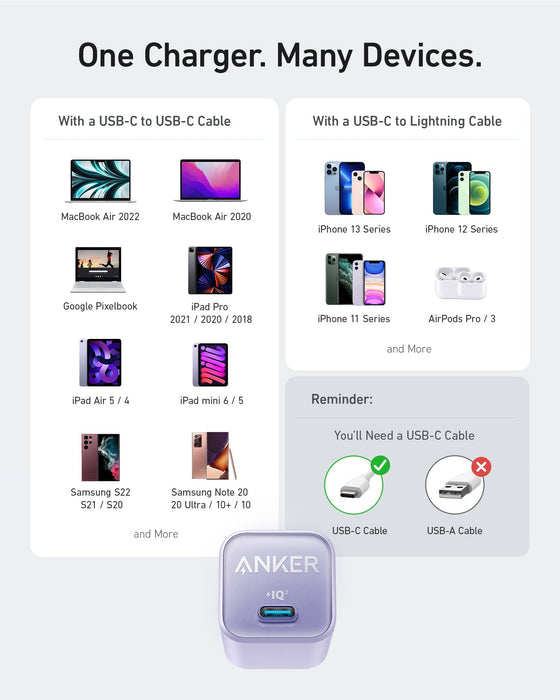 Anker Nano Charger (30W) - for just $15.99! 