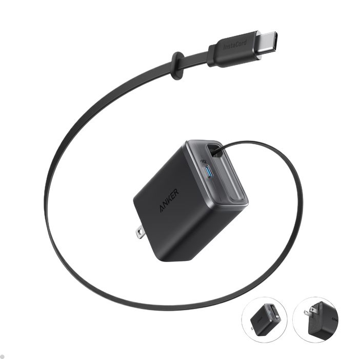 Anker Nano Charger (35W, Built-In Retractable USB-C Cable) - for just $39.99! 
