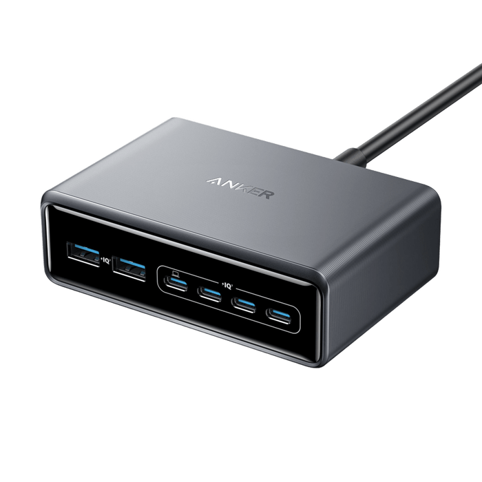 Anker Prime Charger (200W, 6 Ports, GaN) - for just $79.99! 