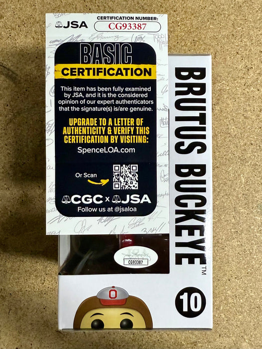 Jack Sawyer LB National Champ 2025 Signed Ohio State Funko Pop! #10 With JSA CO - for just $175! 