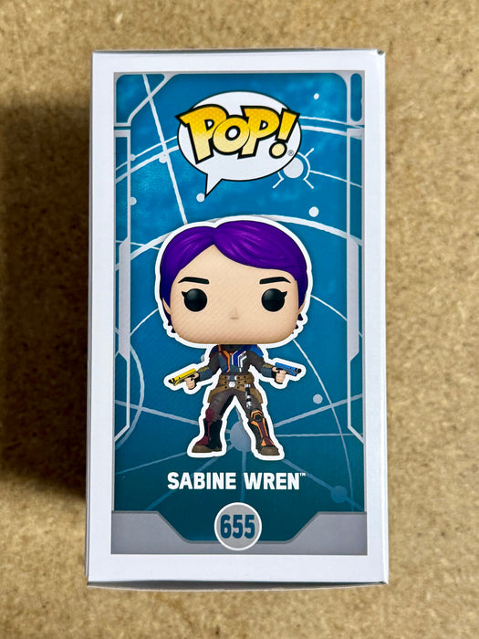 Natasha Liu Bordizzo Signed Star Wars Sabine Wren Funko Pop! #655 With JSA COA - for just $175! 