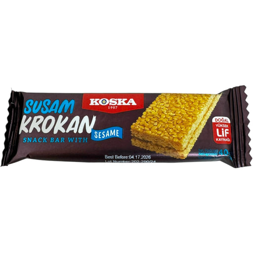 Koska Sasame Krokan - Delicious Traditional Turkish Snacks with Sesame Crunch - for just $2.99! 