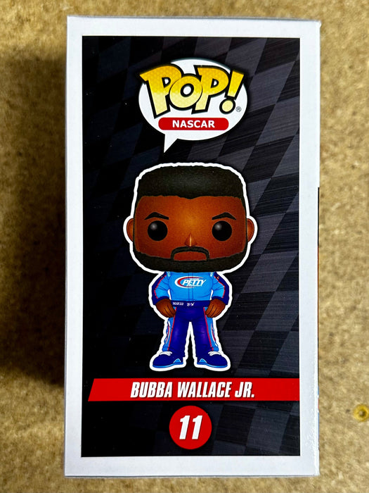Funko Pop! NASCAR Driver Bubba Wallace Jr. #11 With JSA COA Petty Racing - for just $70! 
