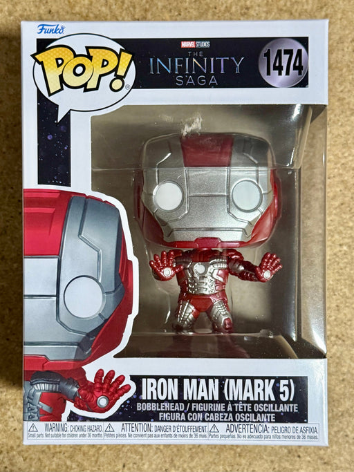 Funko Pop! Marvel Iron Man (Mark 5) #1474 Marvel MCU Infinity Saga 2024 - for just $13! 