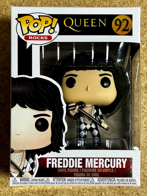 Funko Pop! Rocks Queen Freddie Mercury #92 Bohemian Rhapsody Under Pressure - for just $13! 