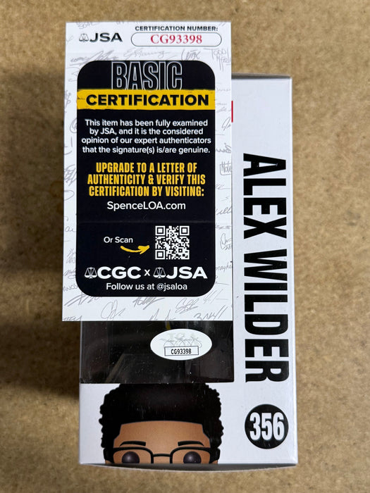 Rhenzy Feliz Signed Marvel Runaways Alex Wilder Funko Pop! #356 With JSA COA - for just $75! 