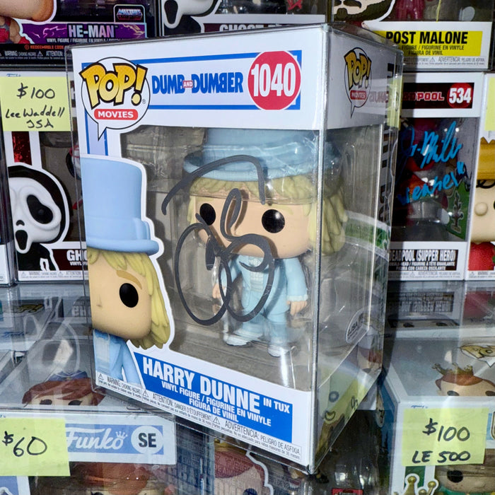 Jeff Daniels Signed Harry Dunne Dumb & Dumber Funko Pop! #1040 With JSA COA - for just $350! 