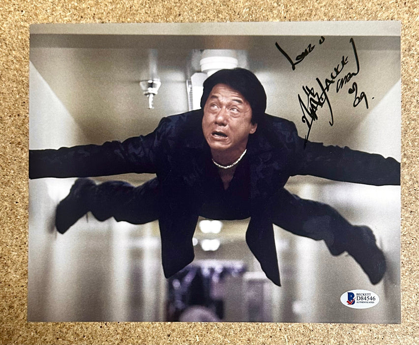 Legendary Actor Jackie Chan Signed Rush Hour 2 8x10 Photo With Beckett (BAS) COA - for just $450! 