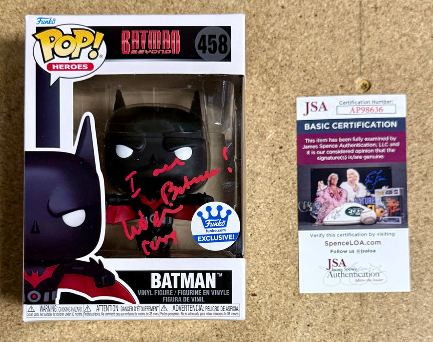Will Friedle Signed DC Batman Beyond Funko Pop! Exclusive #458 With JSA COA - for just $150! 