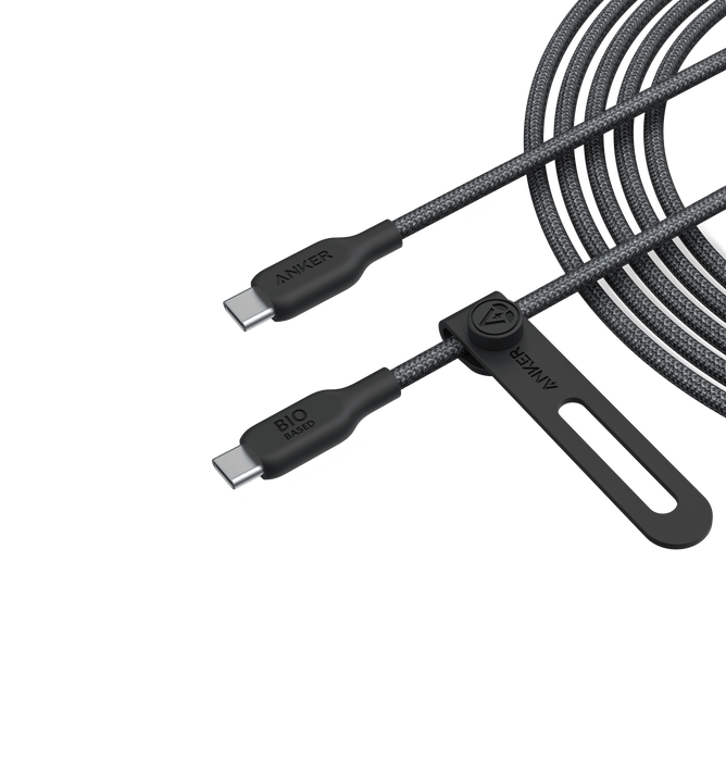 Anker <b>543</b> USB-C to USB-C Cable (Bio-Braided) - for just $12.99! 