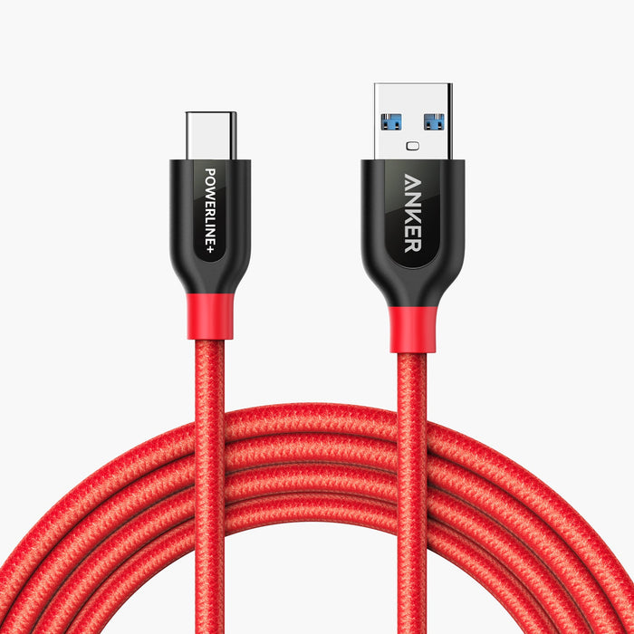 Anker <b>Powerline+</b> USB C to USB 3.0 Cable (3 ft, 6 ft) - for just $17.99! 