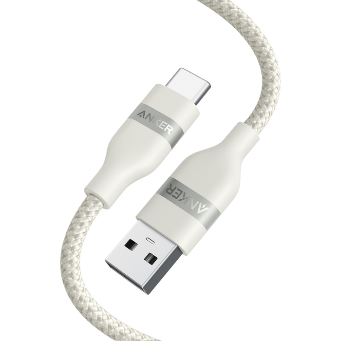 Anker USB-A to USB-C Cable (3 ft/6 ft, Upcycled-Braided) - for just $14.99! 