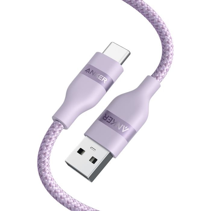 Anker USB-A to USB-C Cable (3 ft/6 ft, Upcycled-Braided) - for just $14.99! 