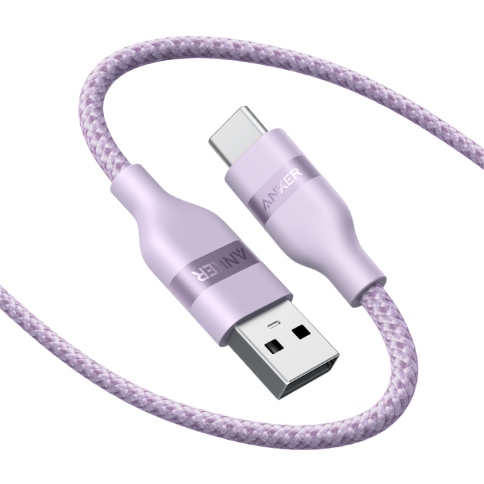 Anker USB-A to USB-C Cable (3 ft/6 ft, Upcycled-Braided) - for just $14.99! 