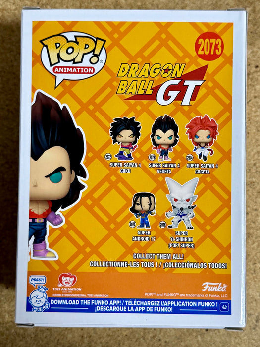 Funko Pop! Animation Super Saiyan 4 Vegeta #2073 Dragon Ball GT 2025 - for just $15! 