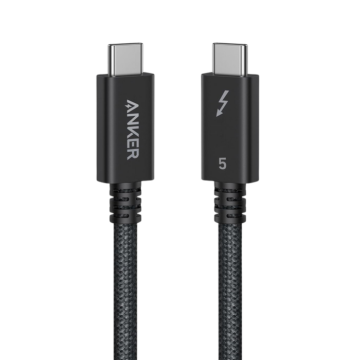 Anker Prime Thunderbolt 5 Cable (3.3 ft/1.7 ft, 80Gbps, 240W) - for just $39.99! 