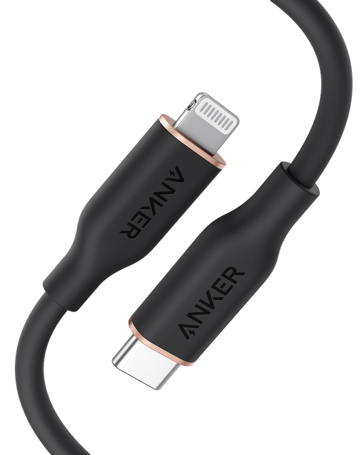 Anker <b>641</b> USB-C to Lightning Cable (Flow, Silicone) - for just $15.99! 